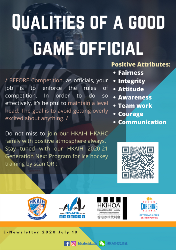 Qualities of a good game official
